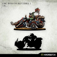 Kromlech Orc Boss on Blitzbike 2 KRM184 - Hobby Heaven
