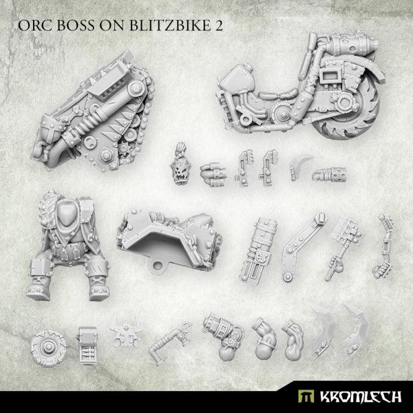 Kromlech Orc Boss on Blitzbike 2 KRM184 - Hobby Heaven