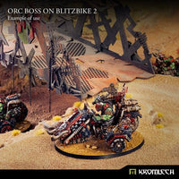 Kromlech Orc Boss on Blitzbike 2 KRM184 - Hobby Heaven