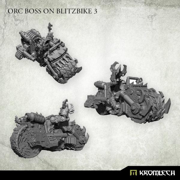 Kromlech Orc Boss on Blitzbike 3 KRM185 - Hobby Heaven