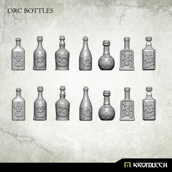 Kromlech Orc Bottles KRBK015 - Hobby Heaven