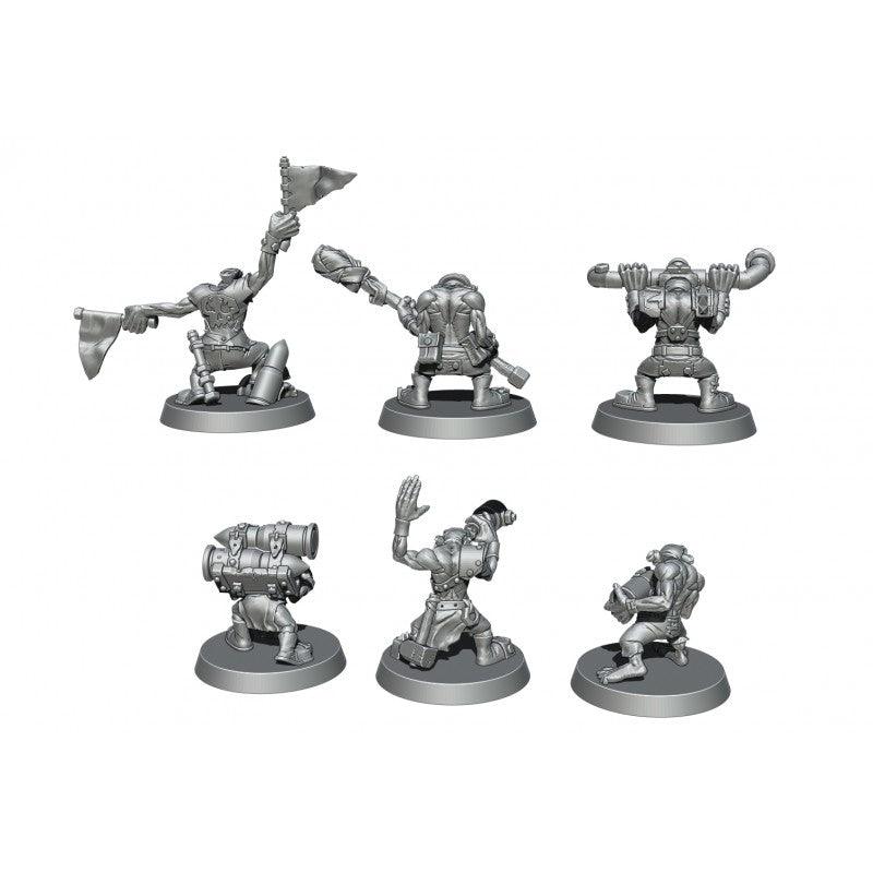 Kromlech Orc Cannons Goblin Crew (6) KRM147 - Hobby Heaven