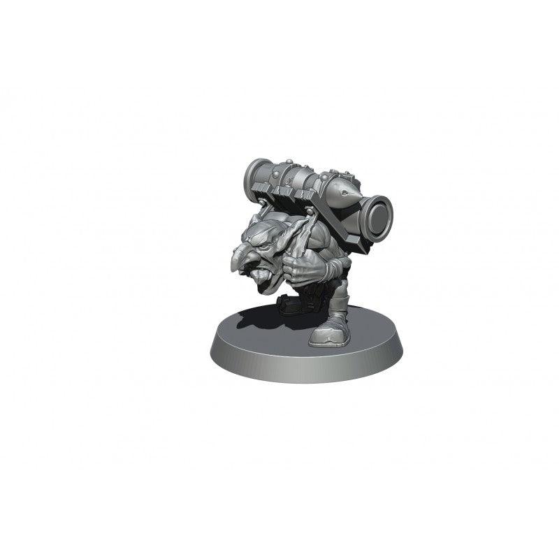 Kromlech Orc Cannons Goblin Crew (6) KRM147 - Hobby Heaven