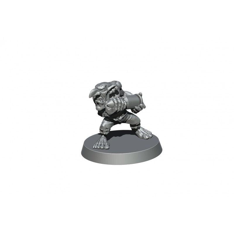 Kromlech Orc Cannons Goblin Crew (6) KRM147 - Hobby Heaven