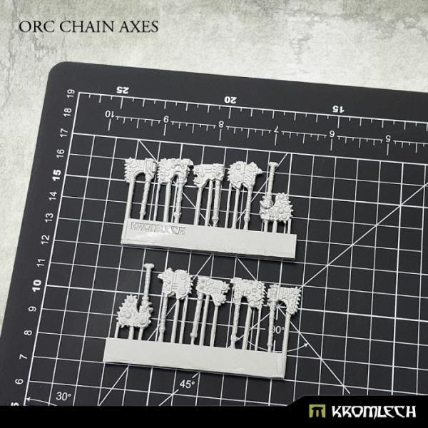 Kromlech Orc Chain Axes KRCB214 - Hobby Heaven