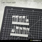 Kromlech Orc Chain Axes KRCB214 - Hobby Heaven