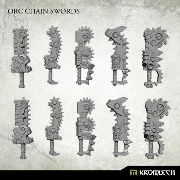 Kromlech Orc Chain Swords KRCB226 - Hobby Heaven
