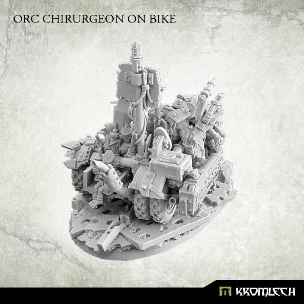 Kromlech Orc Chirurgeon on bike (1) KRM131 - Hobby Heaven