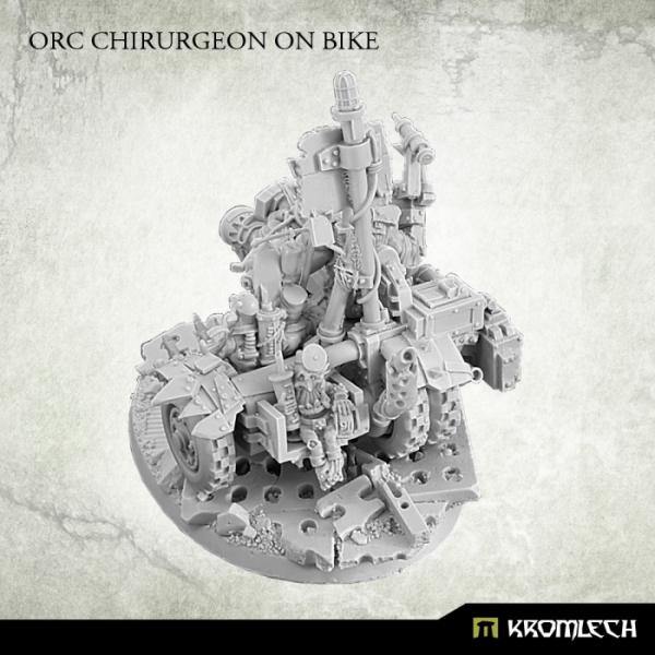 Kromlech Orc Chirurgeon on bike (1) KRM131 - Hobby Heaven