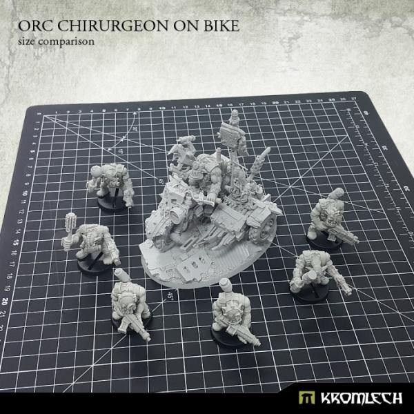 Kromlech Orc Chirurgeon on bike (1) KRM131 - Hobby Heaven