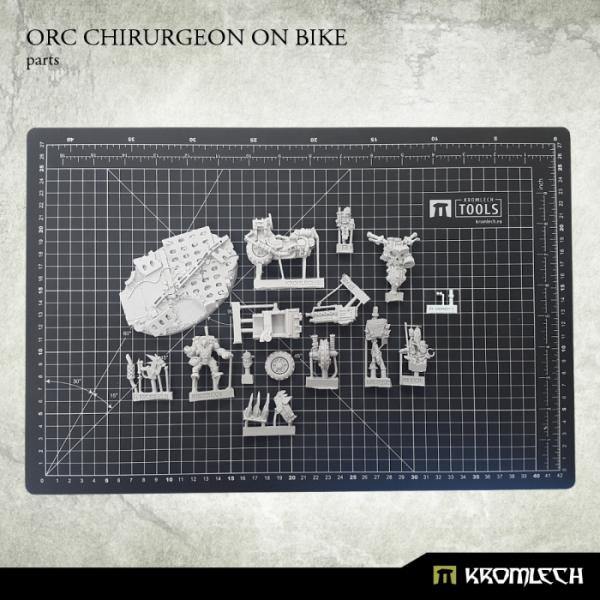 Kromlech Orc Chirurgeon on bike (1) KRM131 - Hobby Heaven