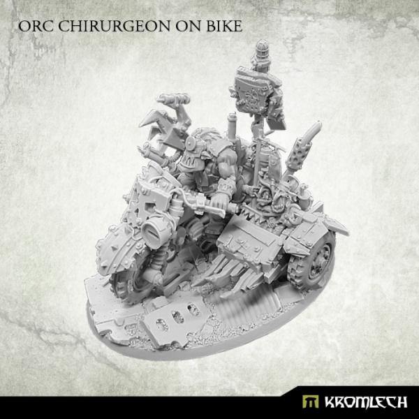 Kromlech Orc Chirurgeon on bike (1) KRM131 - Hobby Heaven