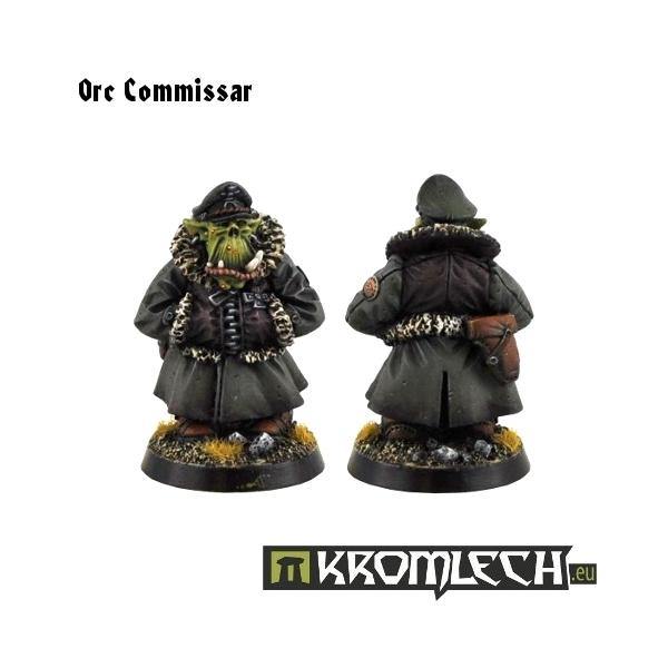 Kromlech Orc Commissar (1) KRM008 - Hobby Heaven