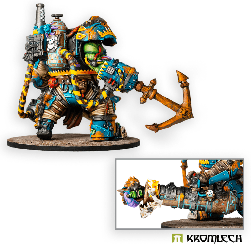 Kromlech Orc Corsair Warlord Deffkrooza KRM207 - Hobby Heaven