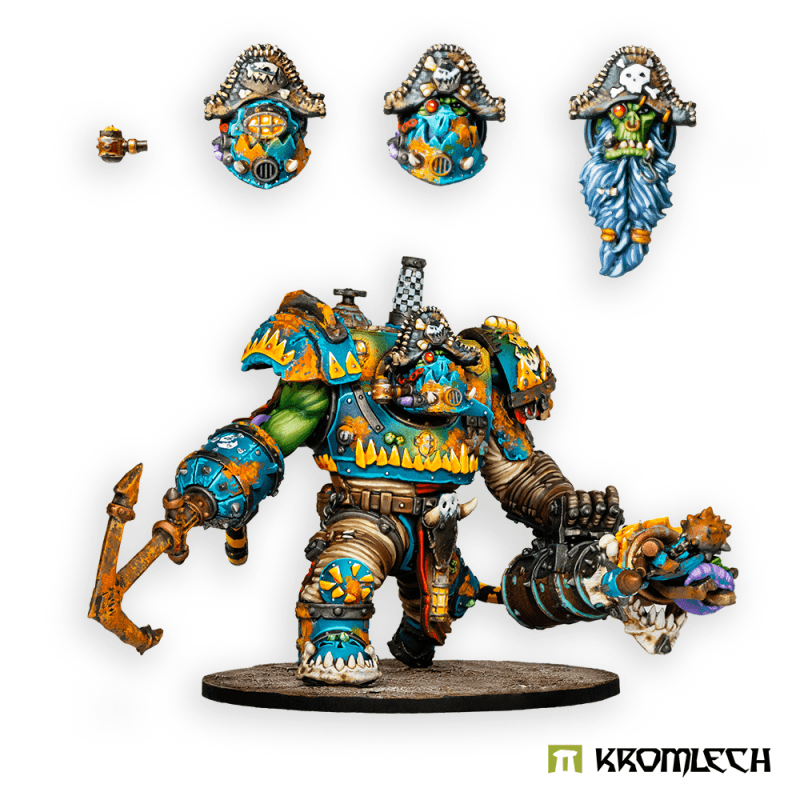 Kromlech Orc Corsair Warlord Deffkrooza KRM207 - Hobby Heaven