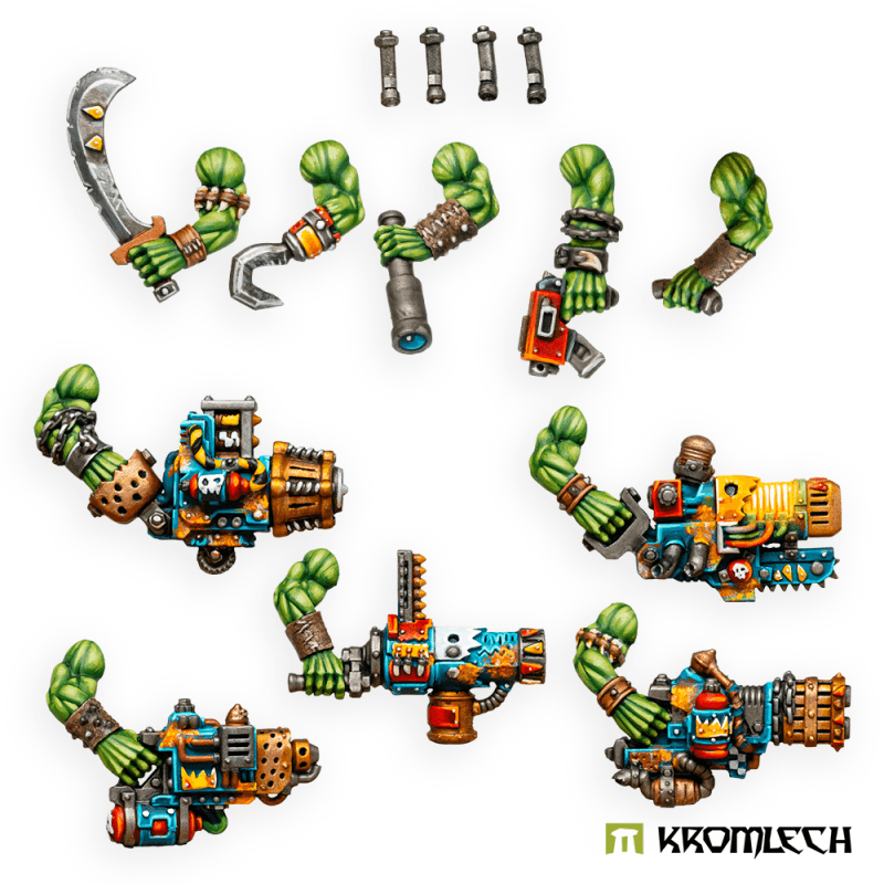 Kromlech Orc Corsairs Kaptins Blasta Guns Set 1 (5) KRCB320 - Hobby Heaven