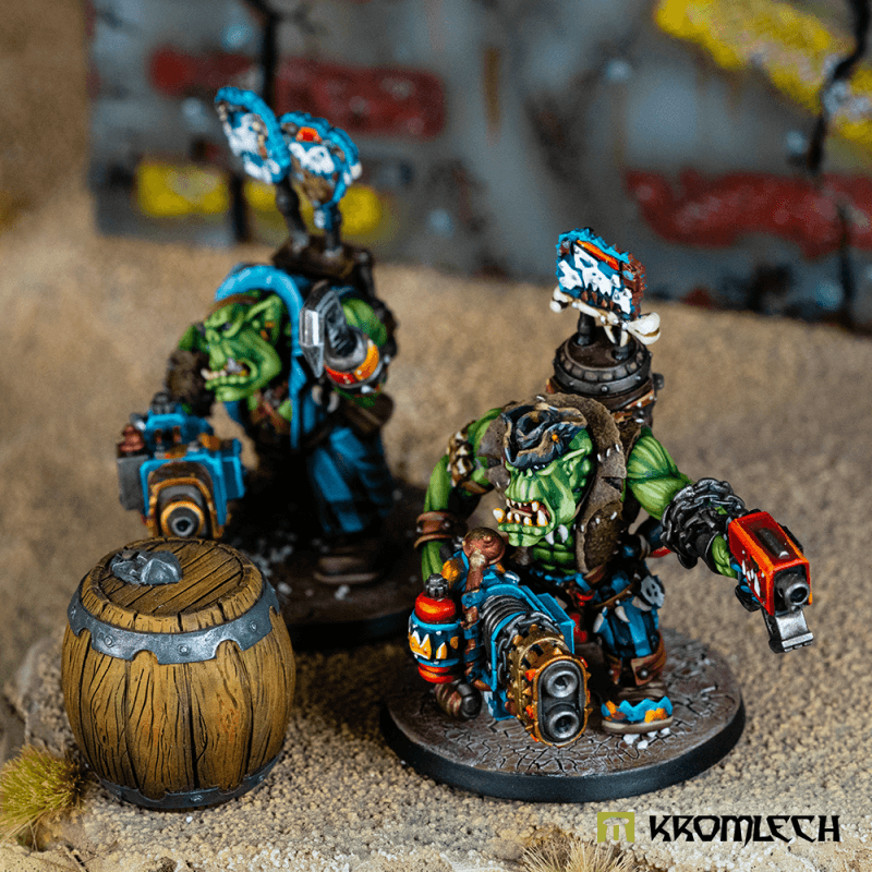 Kromlech Orc Corsairs Kaptins Blasta Guns Set 1 (5) KRCB320 - Hobby Heaven