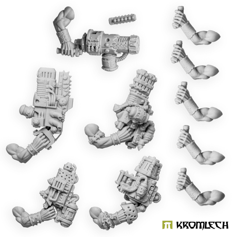 Kromlech Orc Corsairs Kaptins Blasta Guns Set 2 (5) KRCB321 - Hobby Heaven