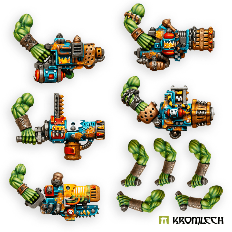 Kromlech Orc Corsairs Kaptins Blasta Guns Set 2 (5) KRCB321 - Hobby Heaven