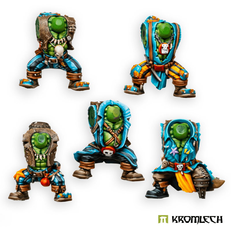 Kromlech Orc Corsairs Kaptins Bodies (5) KRCB319 - Hobby Heaven