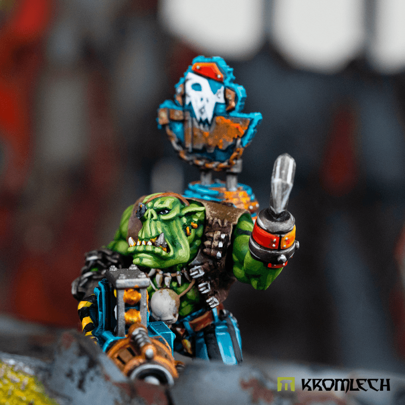 Kromlech Orc Corsairs Kaptins Heads (10) KRCB322 - Hobby Heaven