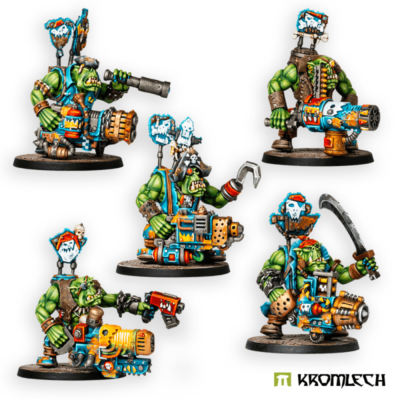 Kromlech Orc Corsairs Kaptins Team KRM206 - Hobby Heaven