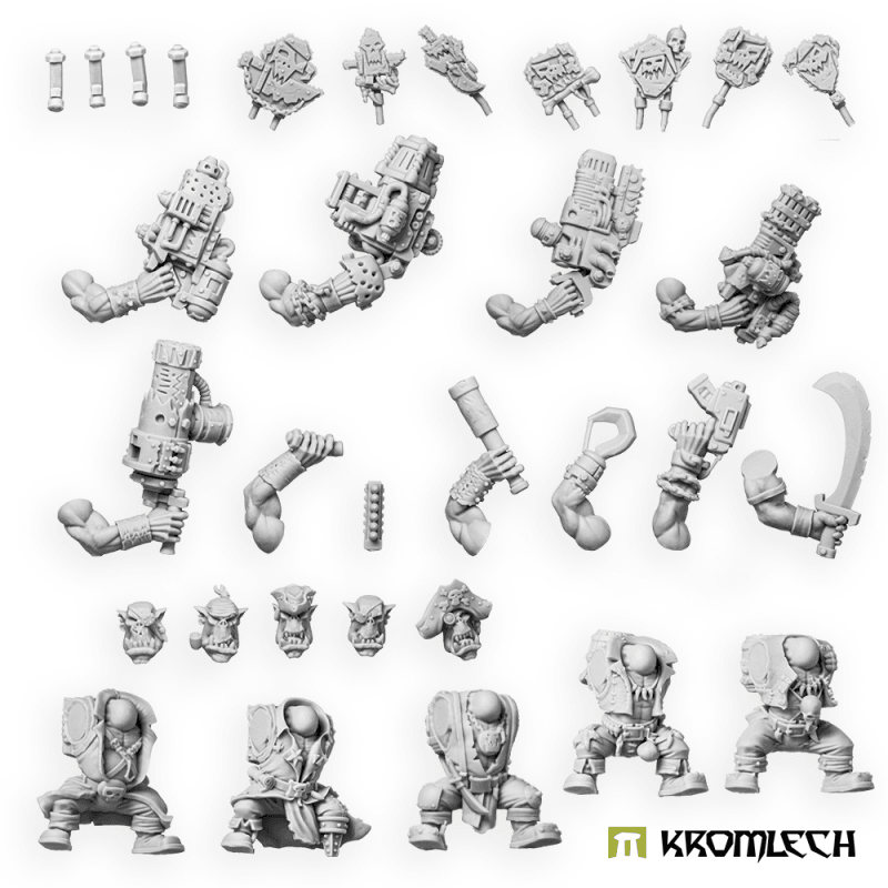 Kromlech Orc Corsairs Kaptins Team KRM206 - Hobby Heaven