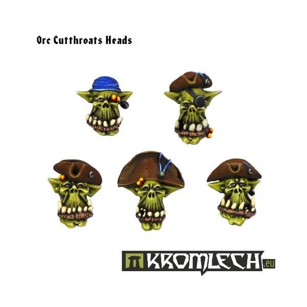 Kromlech Orc Cutthroats Heads (10) KRCB105 - Hobby Heaven