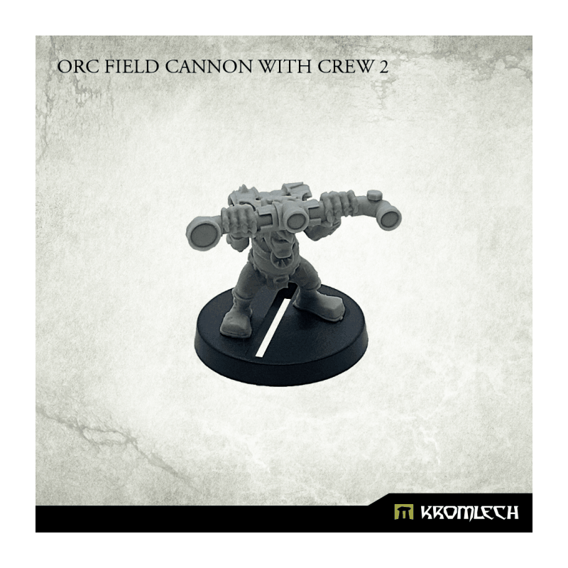 Kromlech Orc Field Cannon with Crew 2 (3) KRM145 - Hobby Heaven
