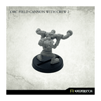 Kromlech Orc Field Cannon with Crew 2 (3) KRM145 - Hobby Heaven