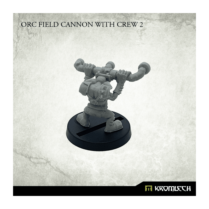 Kromlech Orc Field Cannon with Crew 2 (3) KRM145 - Hobby Heaven