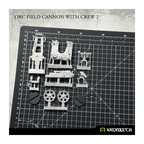 Kromlech Orc Field Cannon with Crew 2 (3) KRM145 - Hobby Heaven