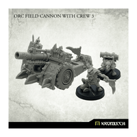Kromlech Orc Field Cannon with Crew 3 (3) KRM146 - Hobby Heaven