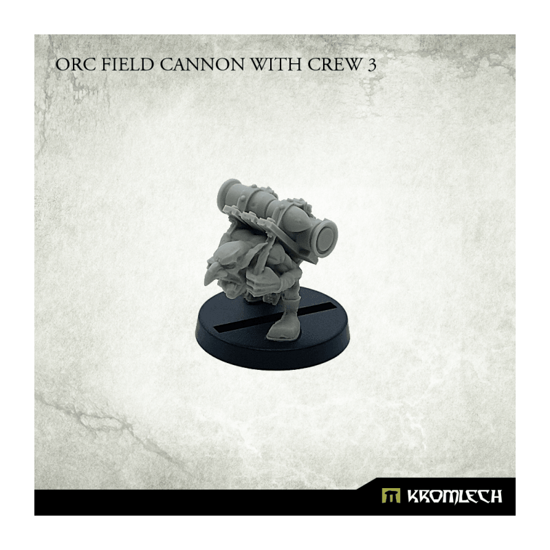 Kromlech Orc Field Cannon with Crew 3 (3) KRM146 - Hobby Heaven