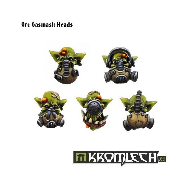 Kromlech Orc Gasmasks Heads KRCB084 - Hobby Heaven