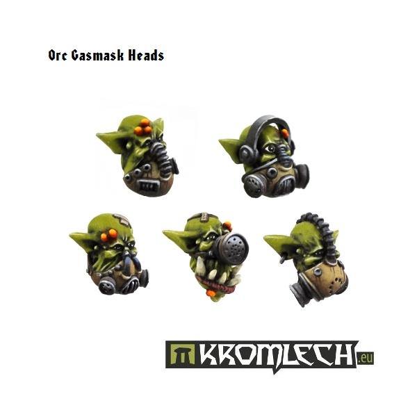 Kromlech Orc Gasmasks Heads KRCB084 - Hobby Heaven