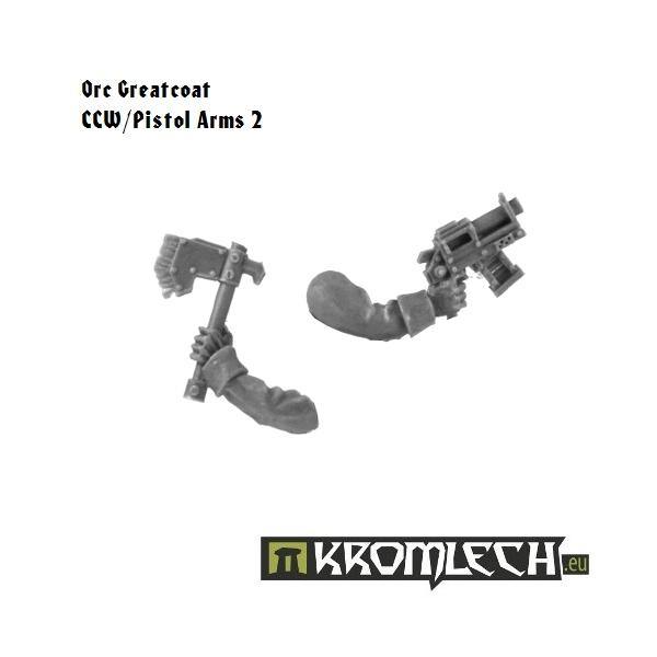 Kromlech Orc Assault Greatcoat Squad (10) [armoured bodies] KRM071 - Hobby Heaven
