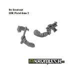 Kromlech Orc Assault Greatcoat Squad (10) [armoured bodies] KRM071 - Hobby Heaven