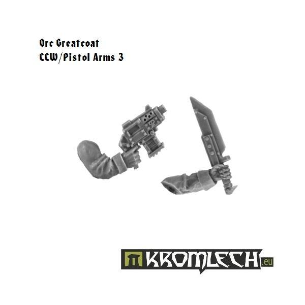 Kromlech Orc Assault Greatcoat Squad (10) [armoured bodies] KRM071 - Hobby Heaven