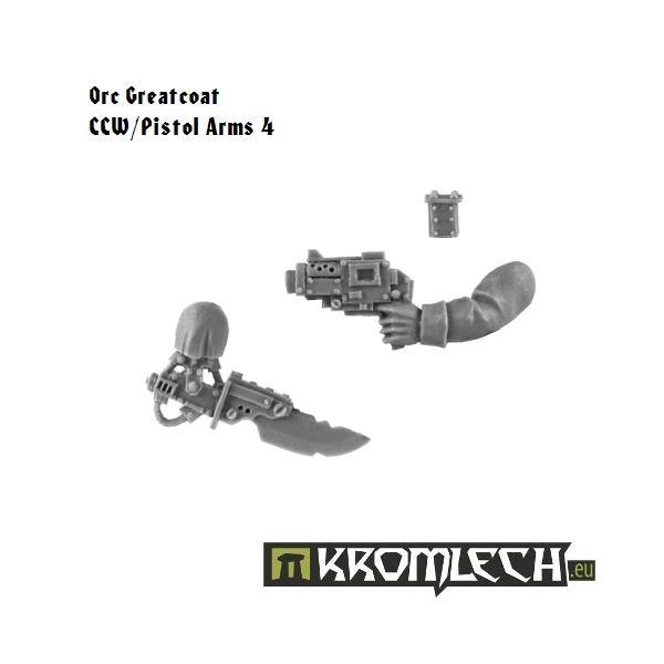 Kromlech Orc Assault Greatcoat Squad (10) [armoured bodies] KRM071 - Hobby Heaven