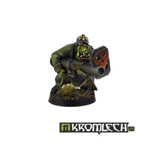 Kromlech Orc Assault Greatcoat Squad (10) [armoured bodies] KRM071 - Hobby Heaven