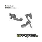 Kromlech Orc Assault Greatcoat Squad (10) [armoured bodies] KRM071 - Hobby Heaven