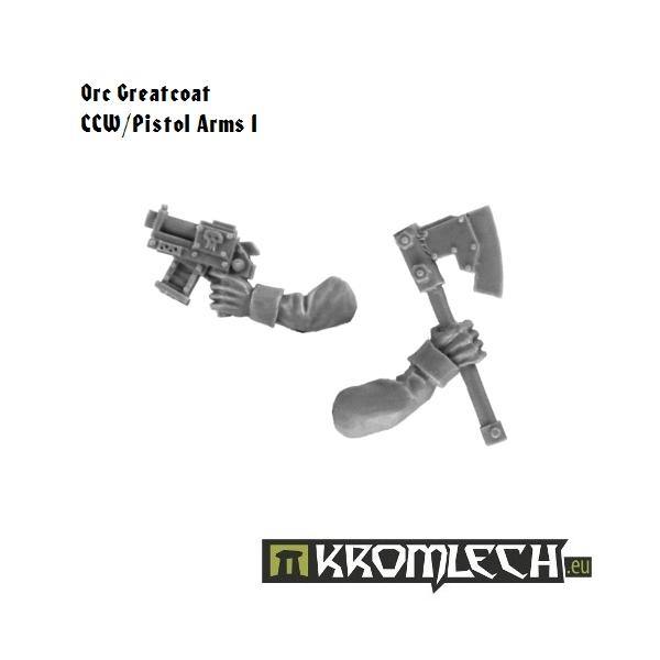 Kromlech Orc Assault Greatcoat Squad (10) [armoured bodies] KRM071 - Hobby Heaven