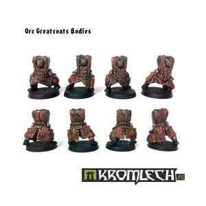 Kromlech Orc Greatcoats Bodies (5) KRCB026 - Hobby Heaven