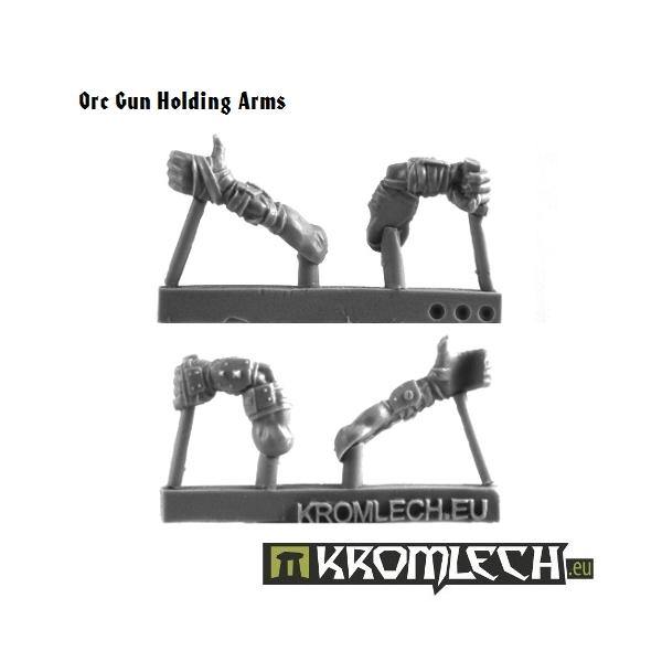 Kromlech Orc Gun Holding Arms KRCB095 - Hobby Heaven