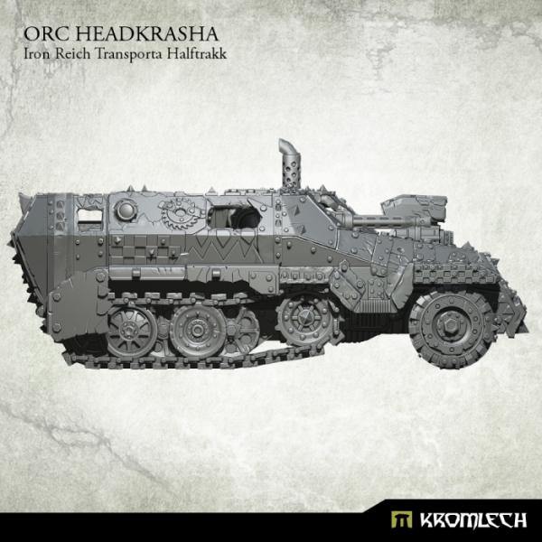 Kromlech Orc Headkrasha Iron Reich Transporta Halftrakk KRVB052 - Hobby Heaven
