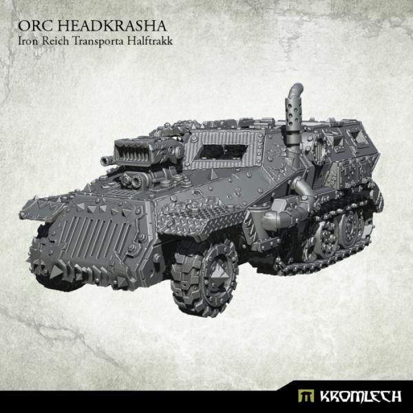 Kromlech Orc Headkrasha Iron Reich Transporta Halftrakk KRVB052 - Hobby Heaven
