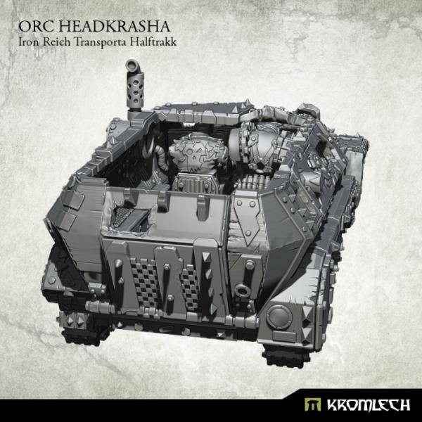 Kromlech Orc Headkrasha Iron Reich Transporta Halftrakk KRVB052 - Hobby Heaven