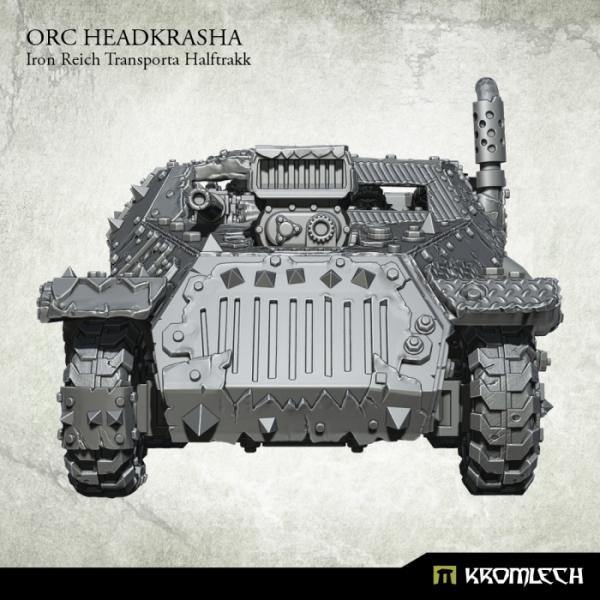 Kromlech Orc Headkrasha Iron Reich Transporta Halftrakk KRVB052 - Hobby Heaven