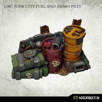 Kromlech Orc Junk City Fuel And Ammo Piles KRBK013 - Hobby Heaven